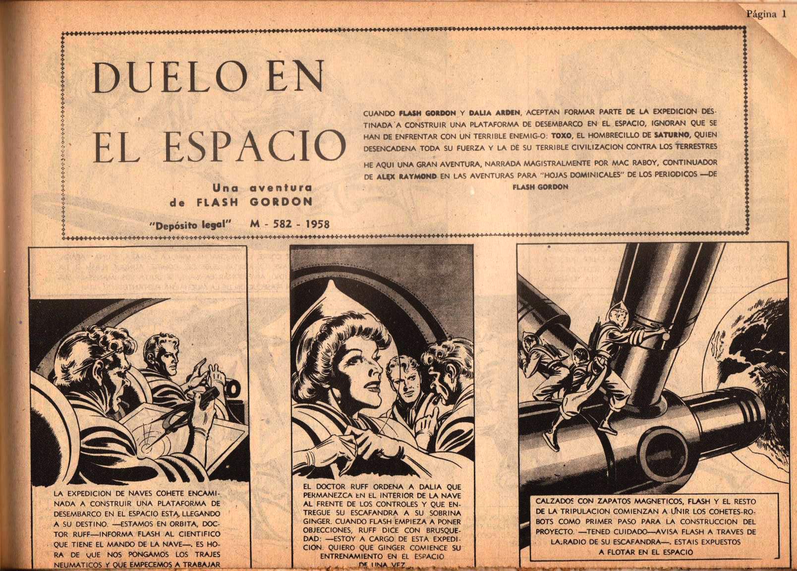 FLASH GORDON ALBUM DE LUJO Nš 3