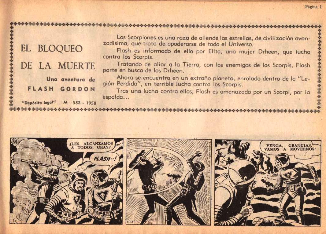 FLASH GORDON ALBUM DE LUJO Nš 3