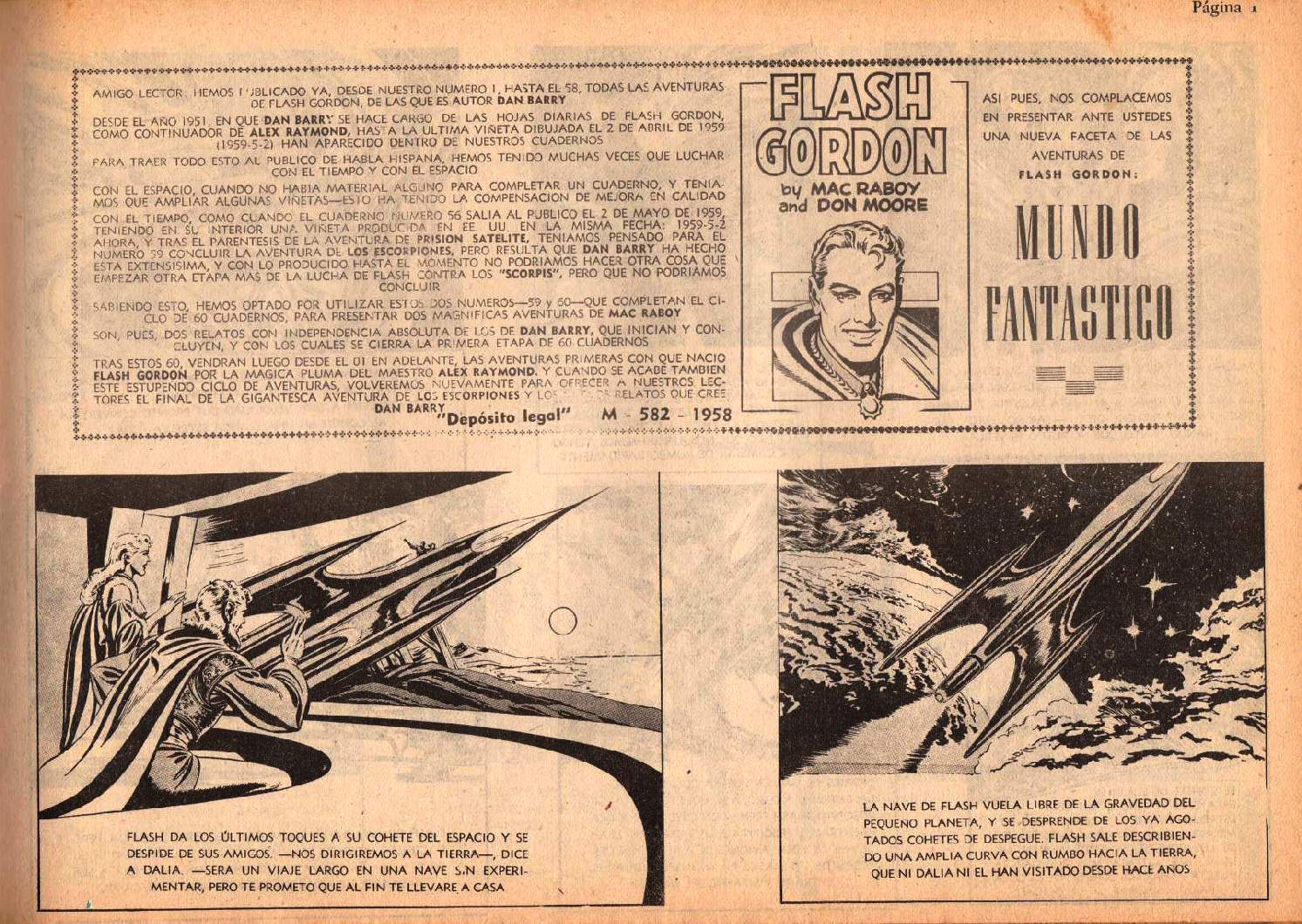 FLASH GORDON ALBUM DE LUJO Nš 3