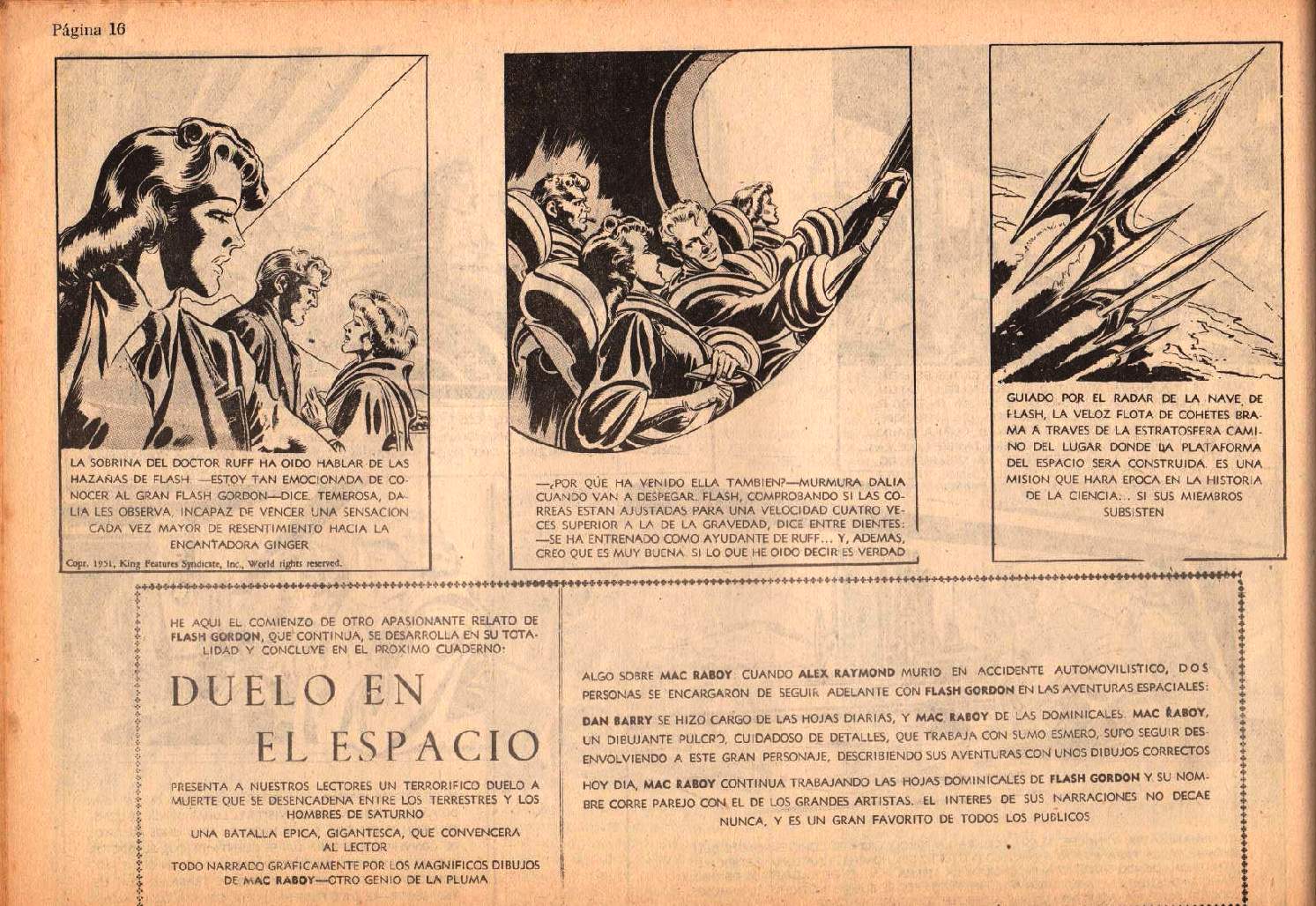 FLASH GORDON ALBUM DE LUJO N� 3