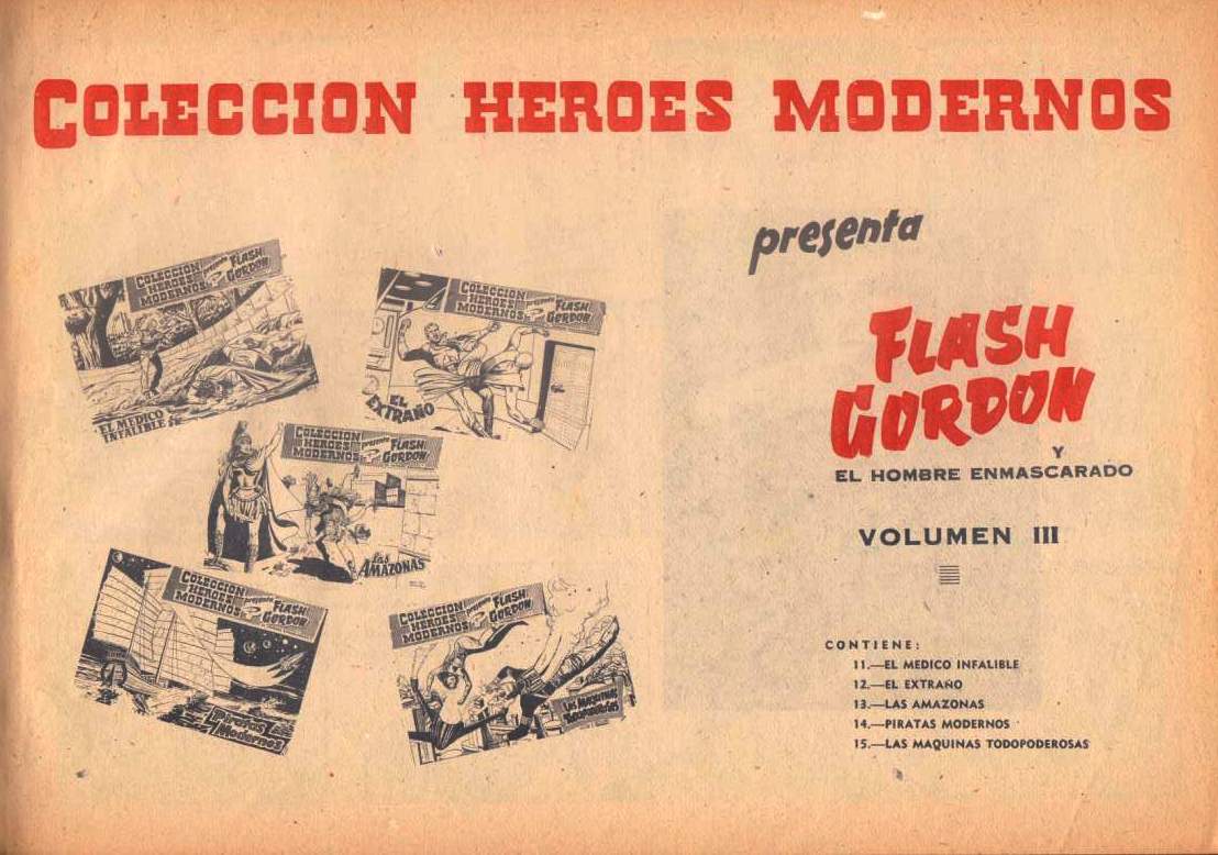 FLASH GORDON ALBUM DE LUJO Nº 3